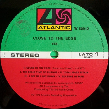 Yes - Close To The Edge