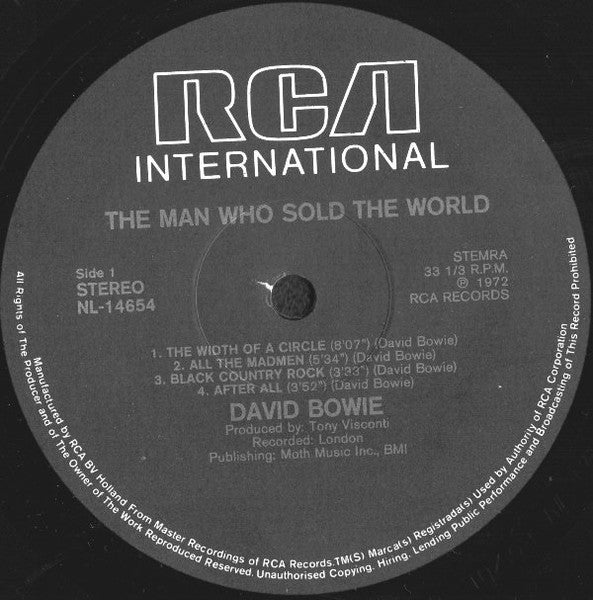 David Bowie - The Man Who Sold The World