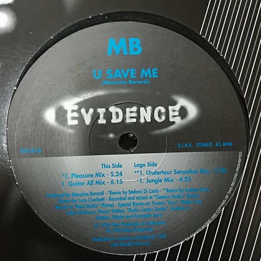 M.B. - U Save Me