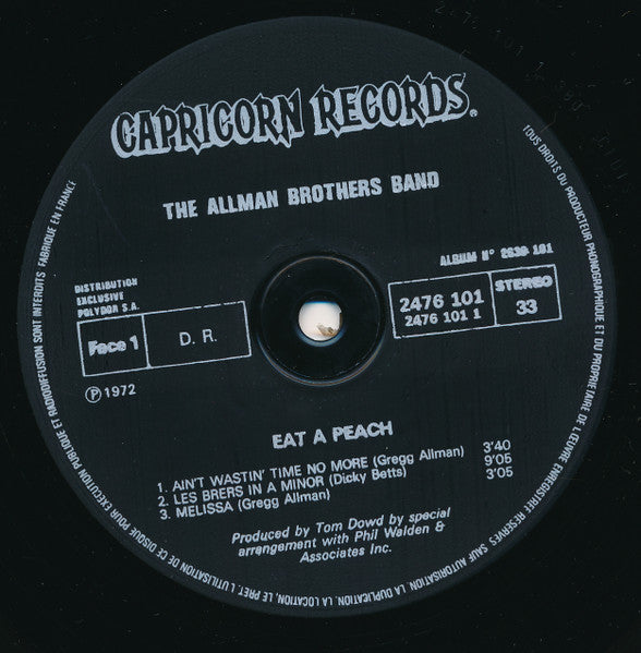 The Allman Brothers Band - Eat A Peach