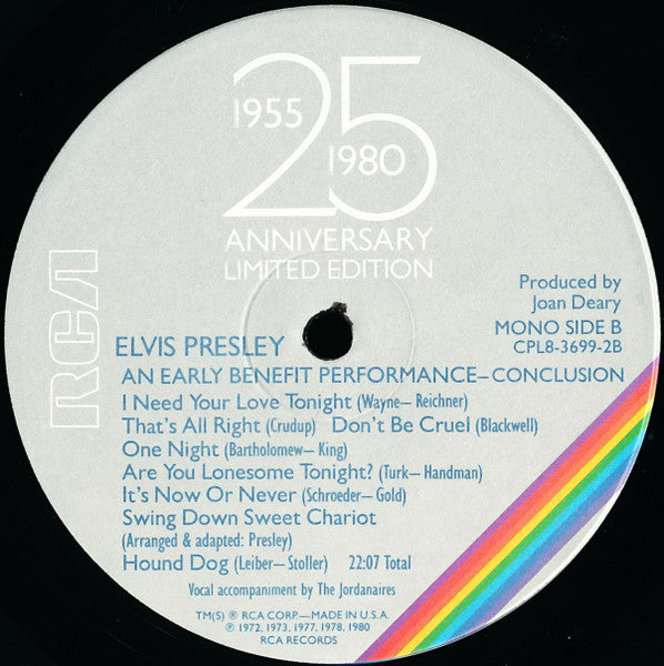 Elvis Presley - Elvis Aron Presley (1955-1980 - 25 Anniversary) (box)