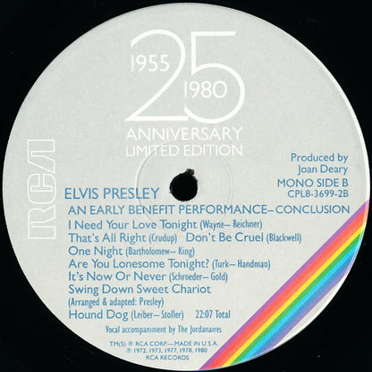 Elvis Presley - Elvis Aron Presley (1955-1980 - 25 Anniversary) (box)