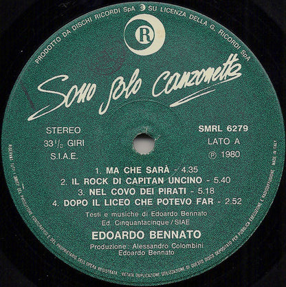 Edoardo Bennato - Sono Solo Canzonette