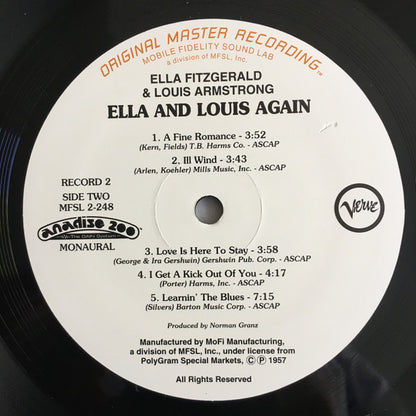 Ella Fitzgerald and Louis Armstrong - Ella And Louis Again