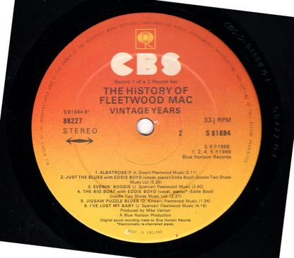 Fleetwood Mac - The History Of Fleetwood Mac - Vintage Years