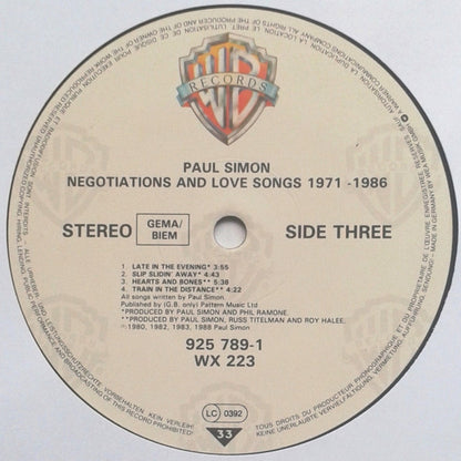 Paul Simon - Negotiations And Love Songs (1971-1986)