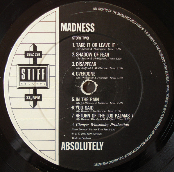 Madness - Absolutely