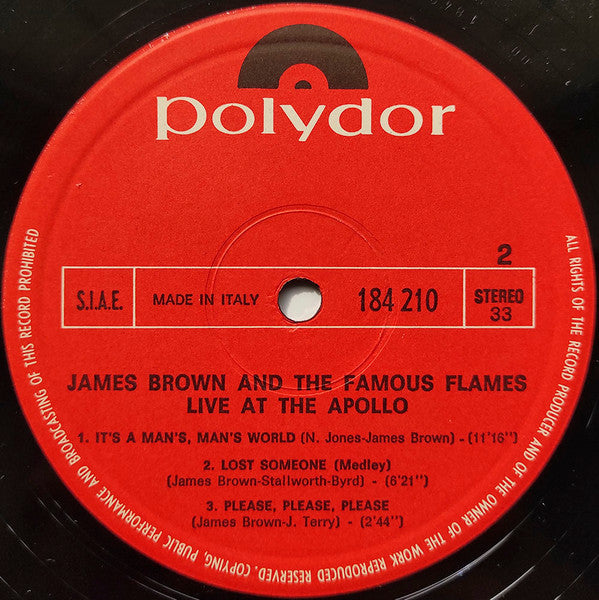 James Brown - Live At The Apollo