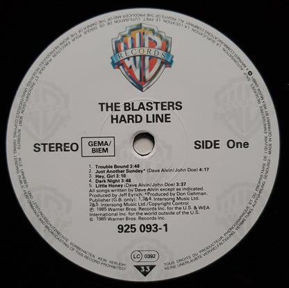 The Blasters - Hard Line
