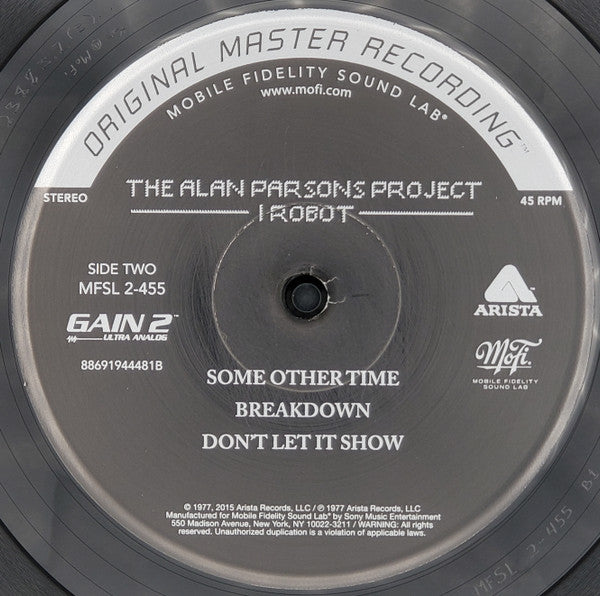 The Alan Parsons Project - I Robot (Original Master Recording)