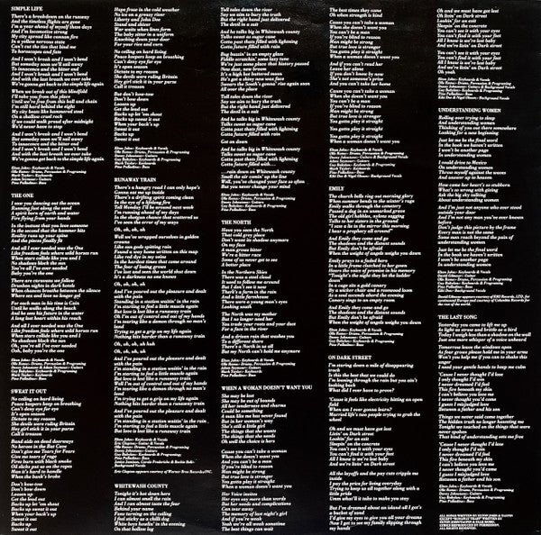 Elton John - The One