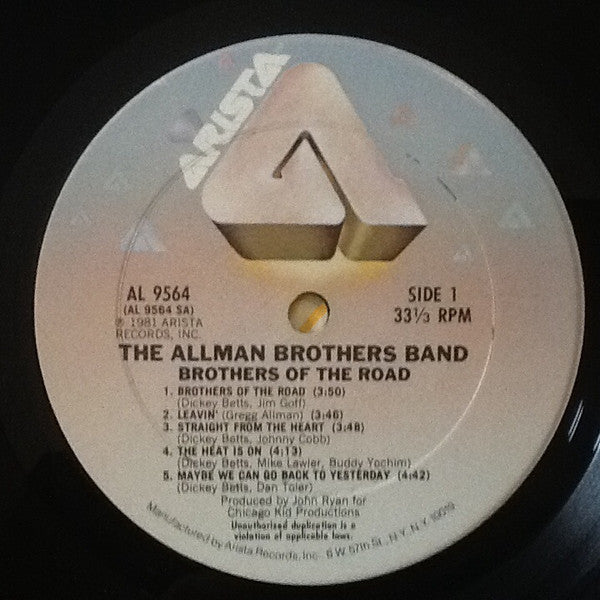 The Allman Brothers Band - Brothers Of The Road