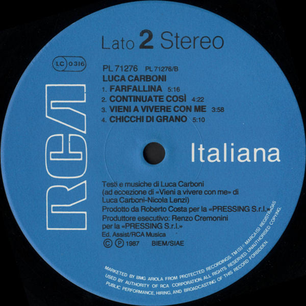 Luca Carboni - Luca Carboni