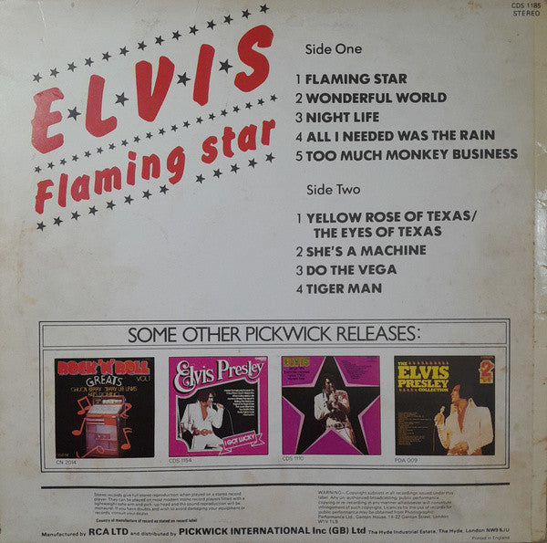 Elvis Presley - Flaming Star