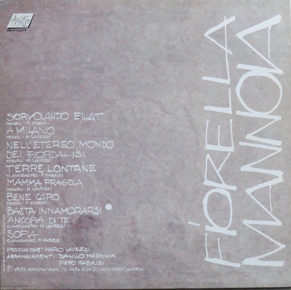 Fiorella Mannoia - Fiorella Mannoia
