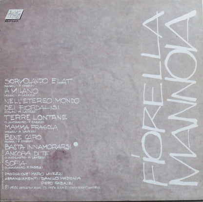 Fiorella Mannoia - Fiorella Mannoia