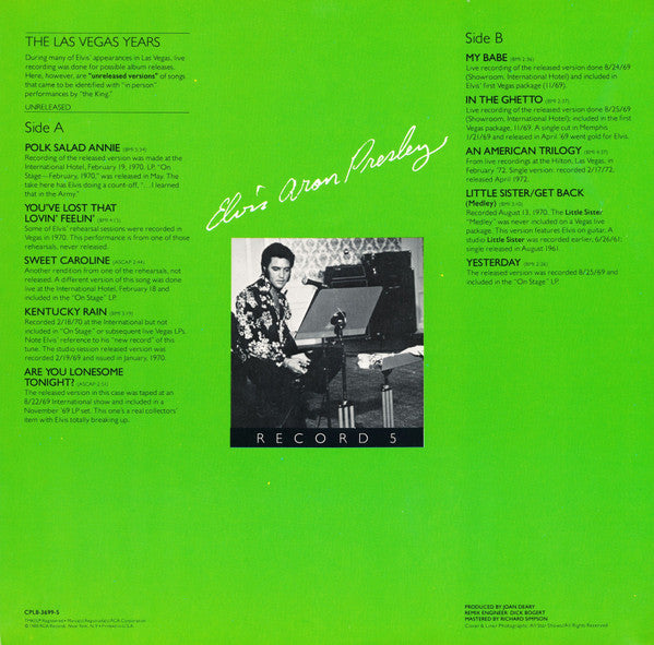 Elvis Presley - Elvis Aron Presley (1955-1980 - 25 Anniversary) (box)
