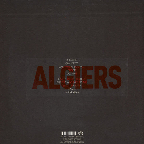 Algiers - Algiers