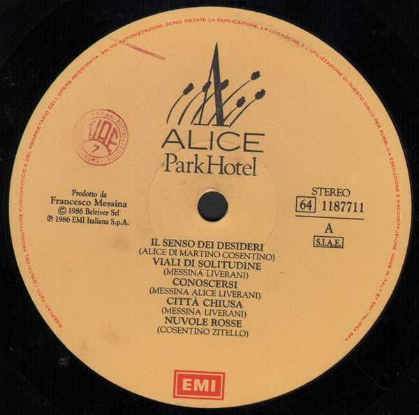 Alice - Park Hotel