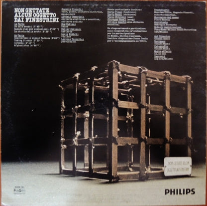 Eugenio Finardi - Non Gettate Alcun Oggetto Dai Finestrini