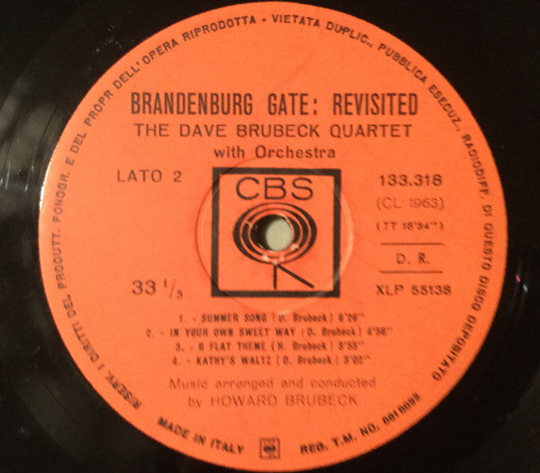 The Dave Brubeck Quartet - Brandenburg Gate: Revisited