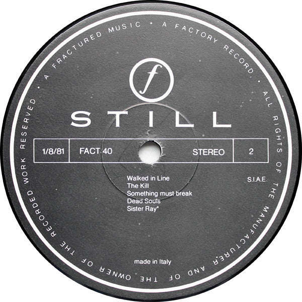 Joy Division - Still