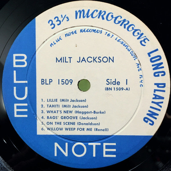 Milt Jackson - Milt Jackson With John Lewis, Percy Heath, Kenny Clarke, Lou Donaldson And The Thelonious Monk Quintet