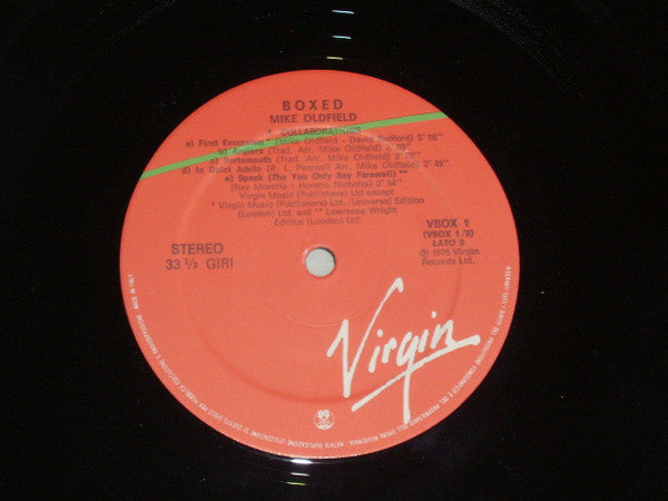 Mike Oldfield - Boxed