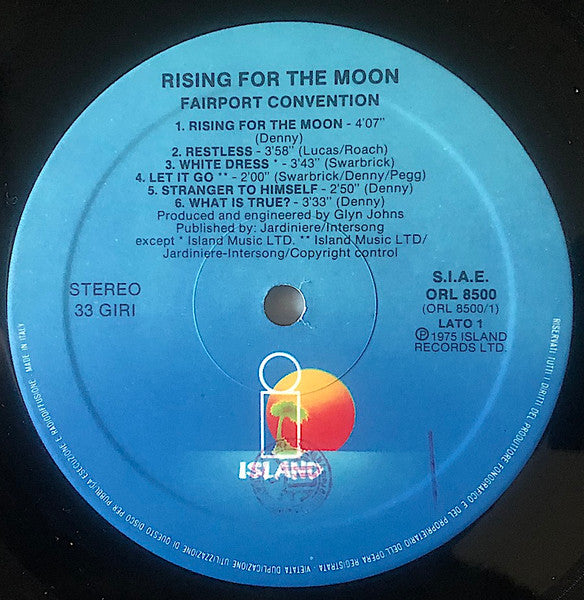 Fairport Convention - Rising For The Moon