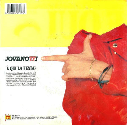 Jovanotti - È Qui La Festa? (7")