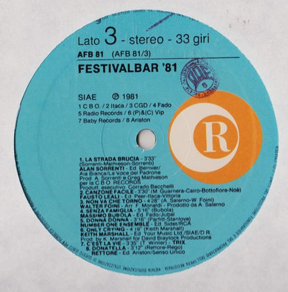 Various - Festivalbar 81