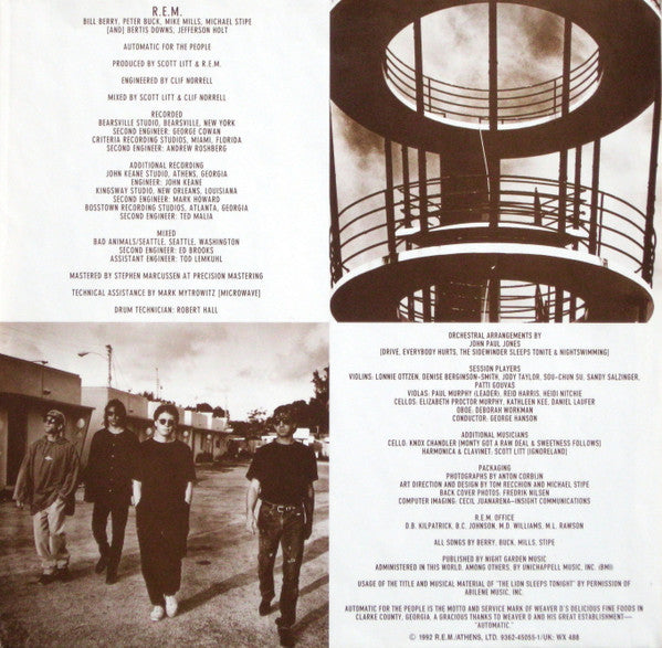 R.E.M. - Automatic For The People