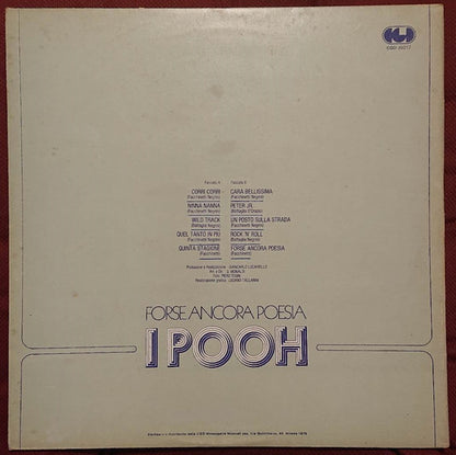 Pooh - Forse Ancora Poesia