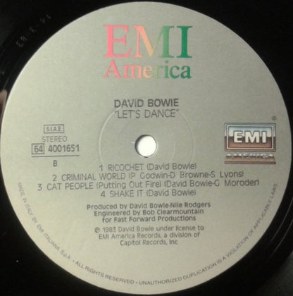 David Bowie - Let's Dance