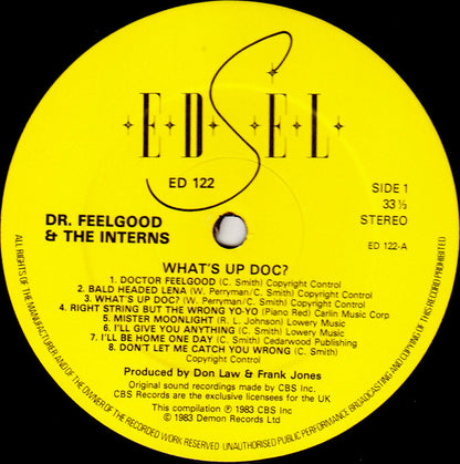Dr. Feelgood & The Interns - What's Up Doc?