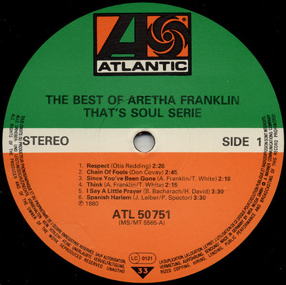 Aretha Franklin - The Best Of Aretha Franklin