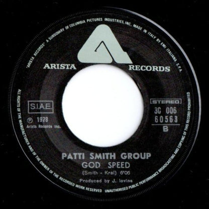 Patti Smith Group - Because The Night / God Speed