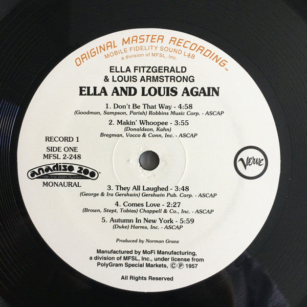 Ella Fitzgerald and Louis Armstrong - Ella And Louis Again