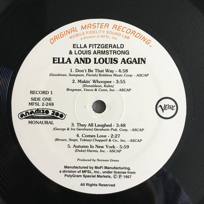 Ella Fitzgerald and Louis Armstrong - Ella And Louis Again