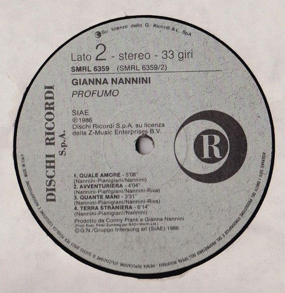 Gianna Nannini - Profumo