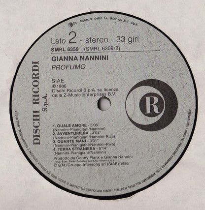 Gianna Nannini - Profumo