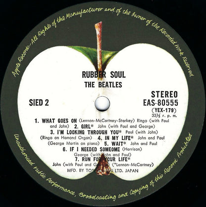 The Beatles - Rubber Soul = ラバー・ソウル