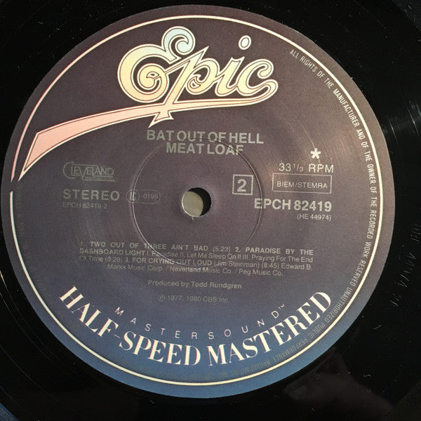 Meat Loaf - Bat Out Of Hell