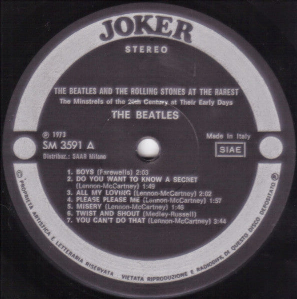 The Beatles - The Beatles & The Rolling Stones At The Rarest