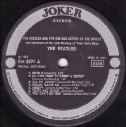 The Beatles - The Beatles & The Rolling Stones At The Rarest