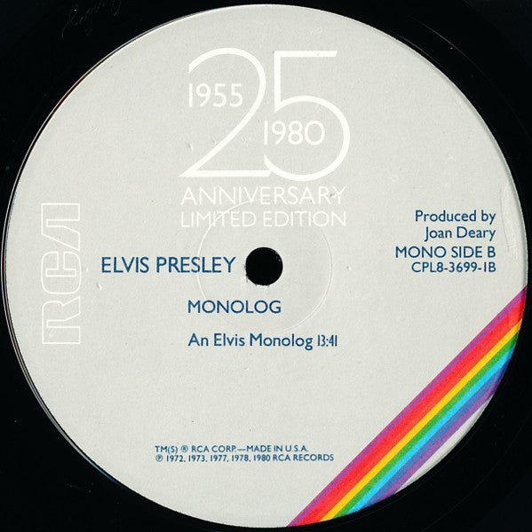 Elvis Presley - Elvis Aron Presley (1955-1980 - 25 Anniversary) (box)