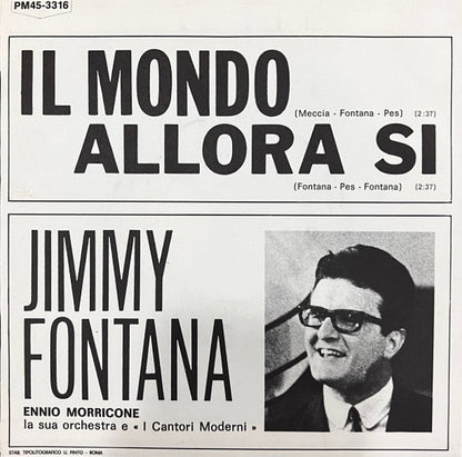 Jimmy Fontana - Il Mondo (7")
