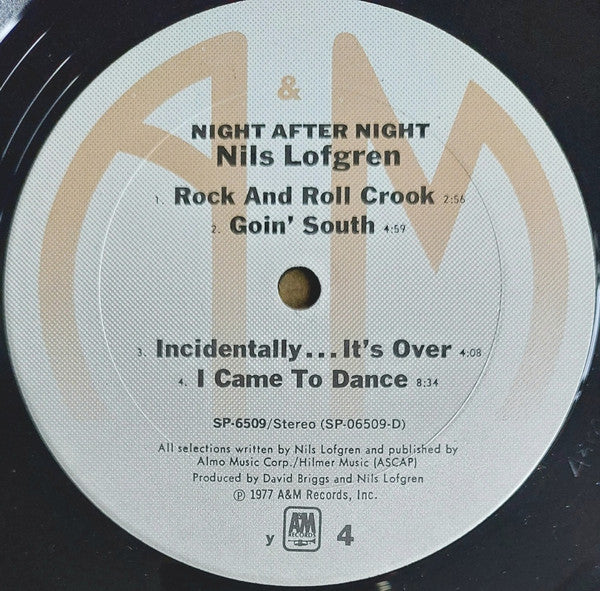 Nils Lofgren - Night After Night