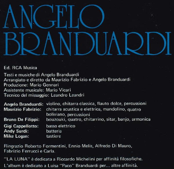 Angelo Branduardi - La Luna