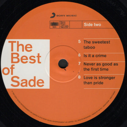 Sade - The Best Of Sade